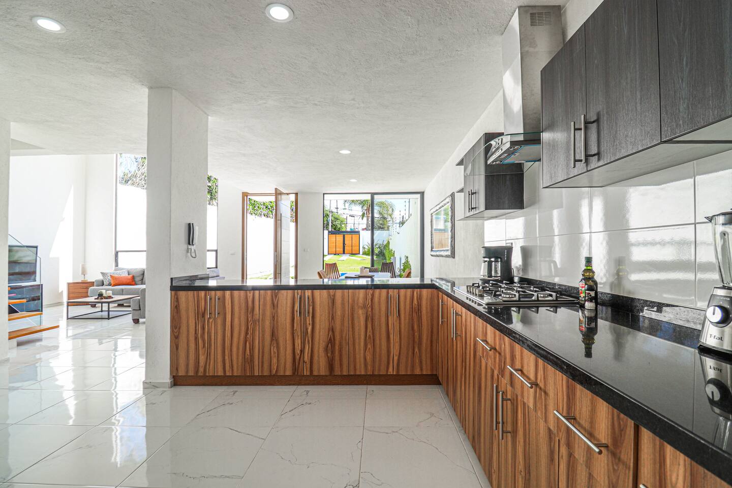 Cocina — casa con alberca en Cuernavaca para fin de semana